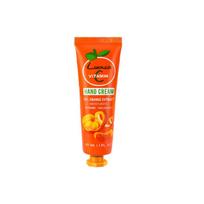 Drėkinamasis rankų kremas su vaisių aromatu 30g Ilgalaikis maitinimas orange