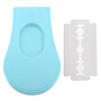 Duonos ašmenys Pjovimo įrankis Ergonomiškas magnetinis duonos ašmenų pjaustytuvas Duonos pjaustymo peilis skirtas Blue white