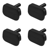 Silikoninės kojelės Oro keptuvės kojelių apsaugos Anti-Scratch silikoninės Oro keptuvės atsarginės dalys Puikiai tinka oro keptuvei 4PCS