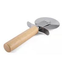 Nerūdijančio plieno picos peilisVienaračio volelinis peilis Kepimo įrankis Picos peilis miscellaneous wood balta
