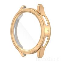 Pilnas apsauginis dėklas Dangtelis Samsung galaxy watch 5 Pro 45mm Išmaniajam laikrodžiui Ekrano apsaugos priedai Rėmelio dėklai Minkštas TPU karštas galaxy watch 5 Pro rožinio aukso spalvos