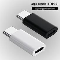 Apple į Type-C Lightning adapteris greitam iPhone įkrovimui White + Pearl Bag