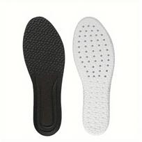 Ultra-Soft Shock-Absorbing Insoles for Men & Women Breathable Shoes Pad 43-44 juoda