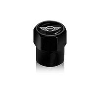 4 vnt. Metaliniai Automobilio Ratlankio Padangos Įsukami Vožtuvų Dangteliai Aksesuarai Stilius MINI Cooper F54 F55 F56 R56 R60 Roadster Clubman Coupe juoda