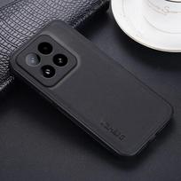 Dėklas Xiaomi 15T 15TPro Anglies Pluošto PU Odos Smūgiams Atsparus Viršelis Xiaomi 15T Pro Apsaugantis nuo Smūgių Minkštas Telefono Bamperio Korpusas Xiaomi 15T juoda