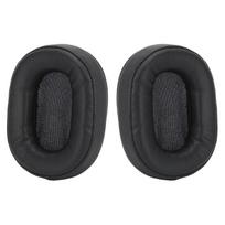 Replacement Ear Pads Cushion for AudioTechnica ATHMSR7 M50X M20 M40 M40X Headphones(Black ) juoda