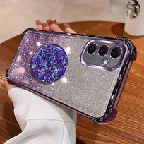 Shockproof Bing Ring Holder Case For Samsung A25 A15 A35 A55 A26 A36 A56 A05 A05S A06 A16 A04 A04S A14 A34 A54 A17 Cover Capa TPU&Case & Holder&Galaxy A15 5G levanda
