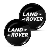 2/4/6 vnt. Automobilio durų užrakto rakto skylutės lipdukas Emblema Automobilio apsauginis lipdukas Land Rover Range Rover Defender Freelander Discovery 1 2 3 Evoque Rover L322 4PCS black