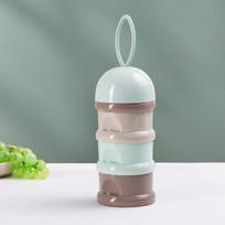 3/4 sluoksnių nešiojama kūdikių maisto laikymo dėžutė, animacinis pieno mišinio dozatorius mažiems vaikams, užkandžių konteineris kūdikiams, vaikų pietų dėžutė