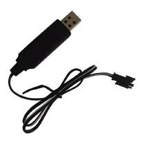 USB įkrovimo laidas 3,7 V ličio akumuliatoriaus įkrovikliui Nuotolinio valdymo keturratis žaislas 2 kontaktų Pirmyn Nuotolinio valdymo automobilis Lėktuvas Atsarginės dalys 1