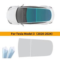 TPU Ice Armor Pre-Cut Sunroof Protection Film Heat ulation for Tesla Model 3     Model3 Highland 2024 Car PPF for Tesla Model 3