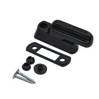 Langų ir durų saugos fiksatoriai (staktos fiksatoriai) Rinkinys Vaikų saugos užraktas Metaliniai staktos fiksatoriai Greitas montavimas, skirtas sustiprinti UPVC/PVC saugumą 1 black
