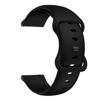 20 mm oficialus dirželis Amazfit GTS4 Mini minkšto silikono drugelio sagtimi Juosta Amazfit GTS 2 Mini 3 2E lauko sportui 20mm universal juoda