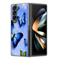 Skirta Samsung Z Fold 4 dėklas ZFold 5 4 5G Kietas permatomas telefono dėklas Skirta Samsung Galaxy Z Fold4 Fold5 Atsparus smūgiams buferis Fundas For Z Fold5 5G