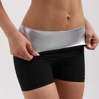 Moterys, prakaituojančios elastinės juosmens treniruoklis Tummy Control Fitness Antblauzdžiai Šortai Sportinės kelnės Moteriški drabužiai L