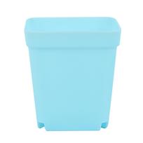 10pcs Colorful Succulent Pot Mini Seedling Tray Gardening Small Square Pot  Household mėlyna