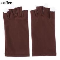 Autumn Thin Breathable Sun Protection Summer Mittens Half Finger Gloves Sports/Driving/Biking tamsiai pilka spalva