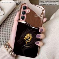 Gradient Golden Dragon For Samsung A20 30 22 23 24 25 26 31 32 A33 34 35 42 50 51 52 53 54 55 56 70 71 72 73 glass phone case Galaxy A31