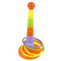 Lankų mėtymas Plastikinis lankų mėtymas Sodo žaidimas Žaislas baseinui Lauko pramogos vaikams one size yellow