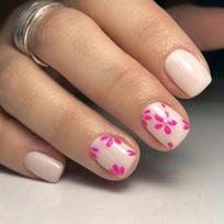 Press on Nail French Tip Square Nail Tips Fake Nail with Designs Artificial Acrylic Nail Full Cover Acrylic False Nail 1