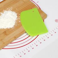 DIY Cream Spatula Pastry Dough Cutter Fondant Bread Cake Butter Scraper Bakery Kitchen Baking Tools žalia