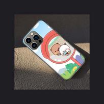 Cute BuBu DuDu Phone Case For Iphone 16 15 Plus 13 12 Mini 17Air 16E 11 14 Pro 17 Pro Max Cover Shell Coque Soft Clear Capa Cute iPhone 17 Pro Max