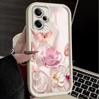 Phone Case for Xiaomi Redmi Note 15 14 13 Pro Plus Beautiful Rose Gold Art Shell 12S 11 11S 11T 5G 14S Soft Silicone Funda Redmi Note15ProPlus