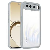 Skirta Realme 16 dėklas Realme 16 5G telefono dėklas Realme 16 5G viršelis Oro pagalvėlė Silikoninis buferis Skaidrus matinis galinis dangtelis Kietas For Realme 16