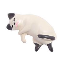 Simulation Simulated Cat Fridge Ornaments Resin Lazy Cat Miniatures  Phone Case Patch 3