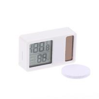 Solar Digital  Hygrometer High Precision Temperature Humidity Meter for Bedroom Living Room Nursery A
