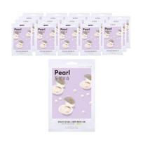MISSHA Airy Fit Sheet Mask Pearl Brightening Hydrating Facial Mask Korean Skincare 1 Sheet x 20 pcs