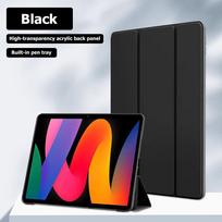 Suitable for 8.7-inch Redmi Pad SE high-transparency three-fold tablet protective case 12.1-inch Xiaomi anti-drop delivery 8.7inch redmi pad se 8.7 juoda