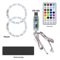 PS5 Slim Digital Edition Console Colorful Decorative Light Ring