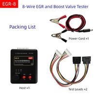 EGR-8+W10 Injector Step Motor Urea Pump Solenoid Valve Actuator Truck Agricultural Repair Tool Excavator Test Drive Device EGR-8 Tester
