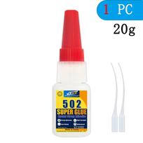 (50g) Office-Use Cyanacrylate 5S Quick-Drying Instant Super Glue—For Metal, Plastic, Shoes, and Furniture