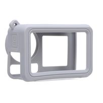 Silicone Case for Action 5 Pro Washable Soft Anti Collision Sports Camera Silicone Cover with Lens   Lanyard