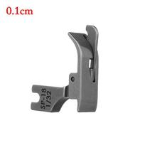 SP-18 1/8 1/32 5/16 3/16 Metal Flat Car Moving Edge Sewing Machine Presser Foot Single Needle 0.1cm