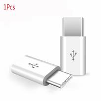 Data Male Tablet Android Micro USB Adapter Type-C Connector Charging Cable Converter 1PCS balta