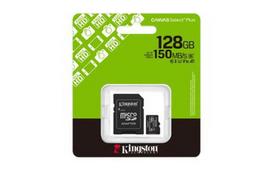 Atminties Kortelė - Kingston 128GB microSDXC Canvas Select Plus 150MB/s A1