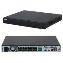Dahua NVR4216-16P-4KS3 tinklo vaizdo įrašymo įrenginys, 16 kanalų, 16 PoE prievadų, 8 × 1080p@30 fps, 160Mbps, 12 MP