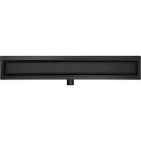 Fala LINEAR DRAIN WET&DRY BLACK 60 CM 71600, 600mm, 70mm, 40mm, 2-in-1 grotelė, juodas paviršius, Wet&Dry sifonas