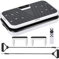 VIBRATION PLATFORM WITH PUSH-UP BARS AND RESISTANCE BANDS SVP09 HMS