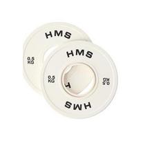 Olimpinis bumper svorio diskas CBRS05 HMS - 2x0.5kg
