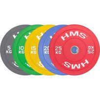 Olimpinis svorio diskas CBR Bumper HMS - 5 kg