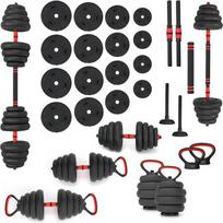 Reguliuojamų svarmenų rinkinys HMS SGN130 PRO 6 viename, 30 kg