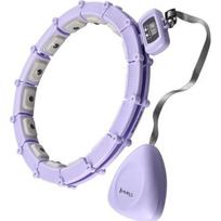 Magnetinis hula lankas HHM14 su svoriu ir skaitikliu, violetinis HMS