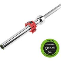Olimpinis grifas HMS GOP220, 2200 mm + užraktas ZG1000R