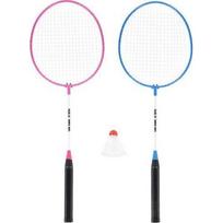 Plieninis badmintono rinkinys NILS NRZ001, 2 raketės ir plunksninukas