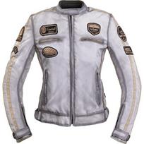 Moteriška moto striukė Jacket W-TEC Virginia tekstilinė - Balta