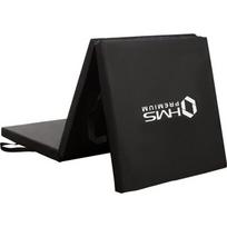 Sulankstomas gimnastikos čiužinys MGS02 1800x600 mm, juodas, HMS Premium